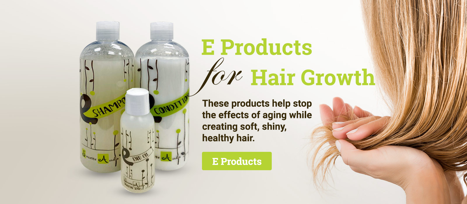 E Products for Hair Growth